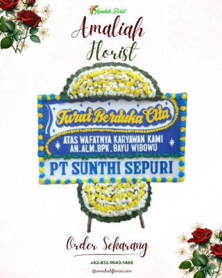 Papan Bunga Duka di Cokopsulanjana