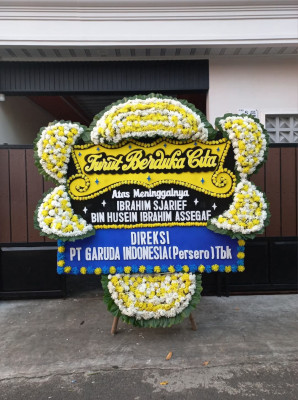 Papan Bunga Duka di Cokopsulanjana