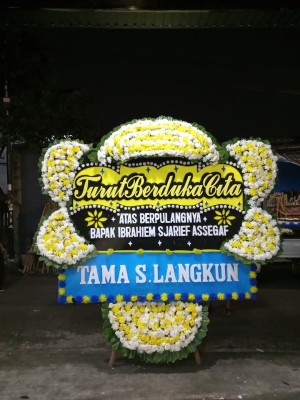 Papan Bunga Duka di Cokopsulanjana