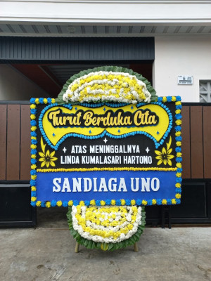 Papan Bunga Duka di Cokopsulanjana